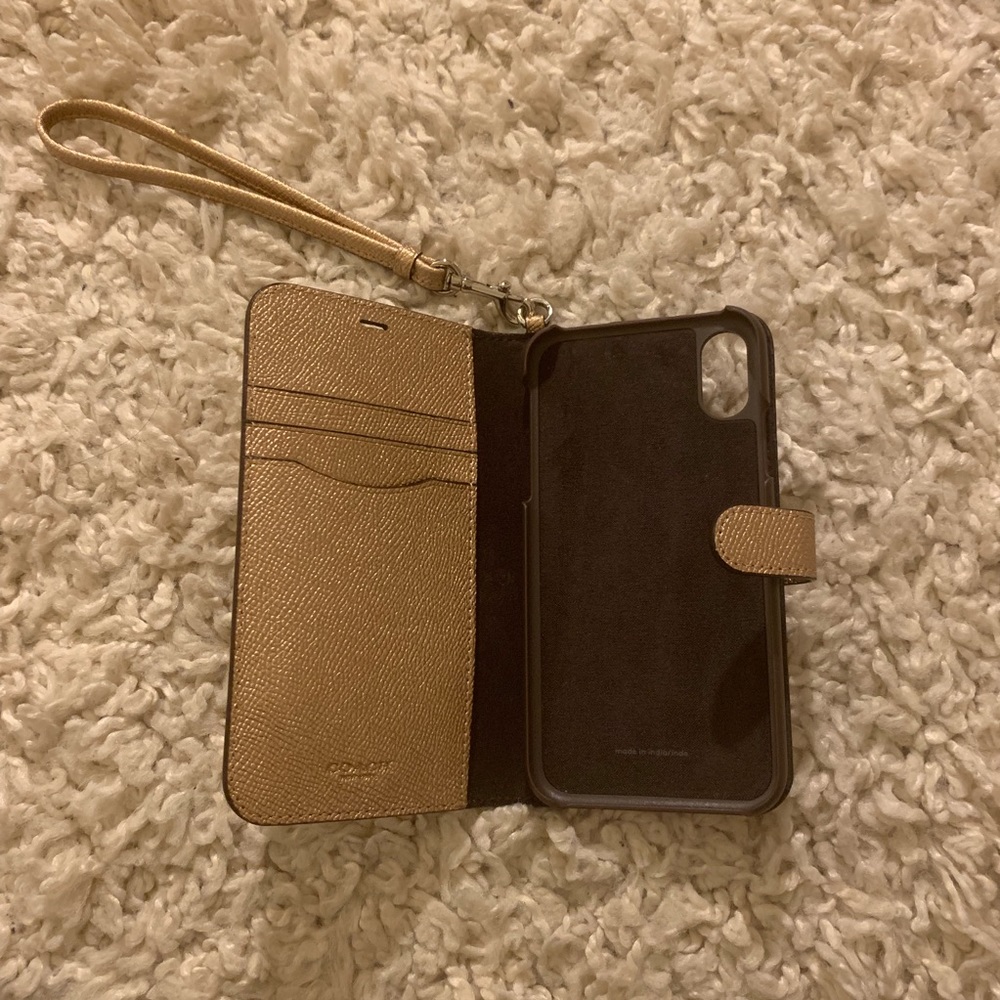 Coach signature wallet phone case for iphone XR - Picture 3 of 5